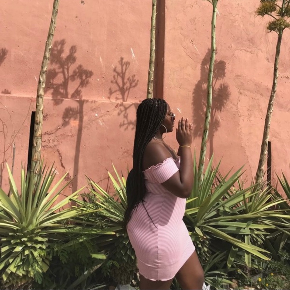 Pink Mini Dress